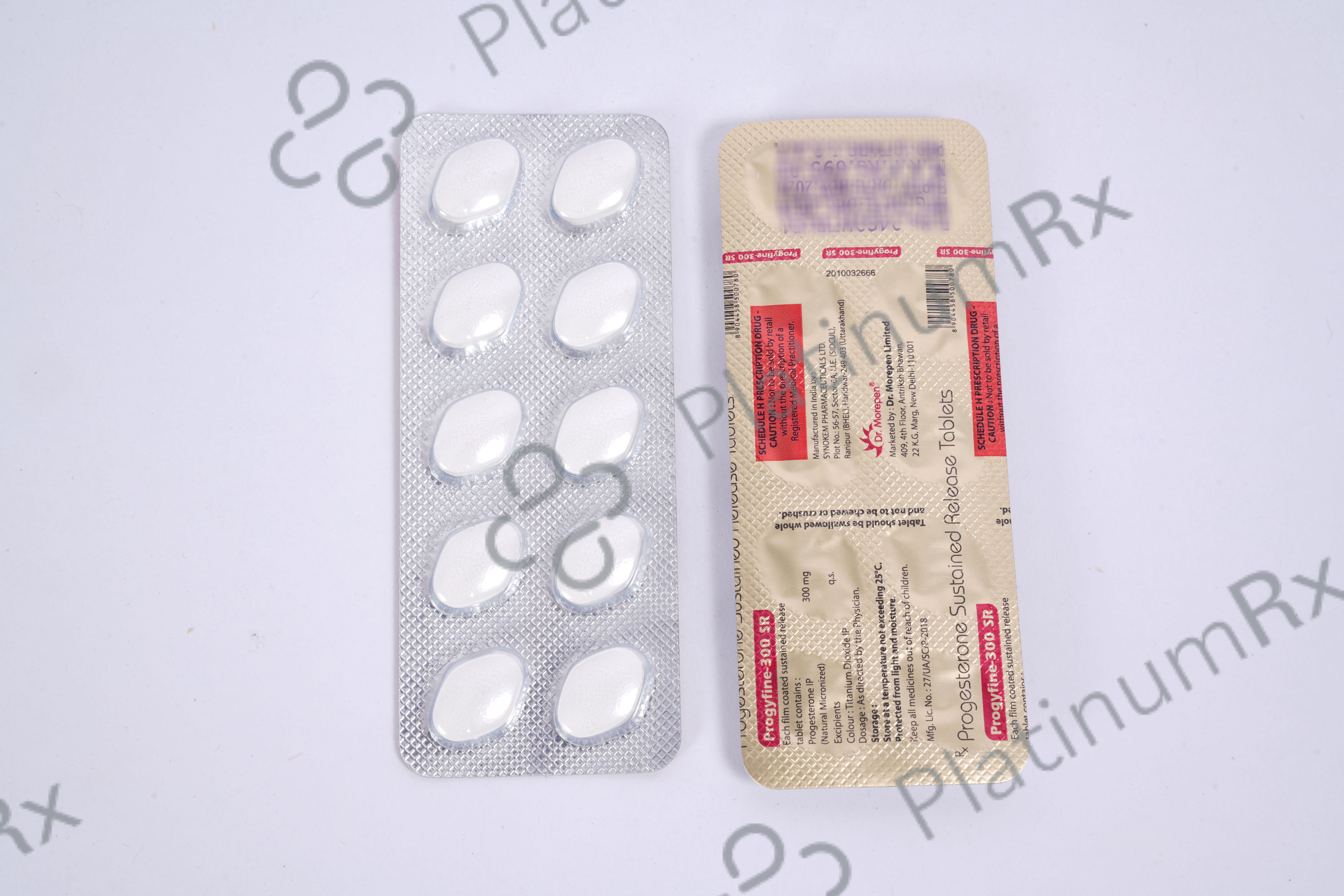 Progyfine 300mg SR Tablet 10s