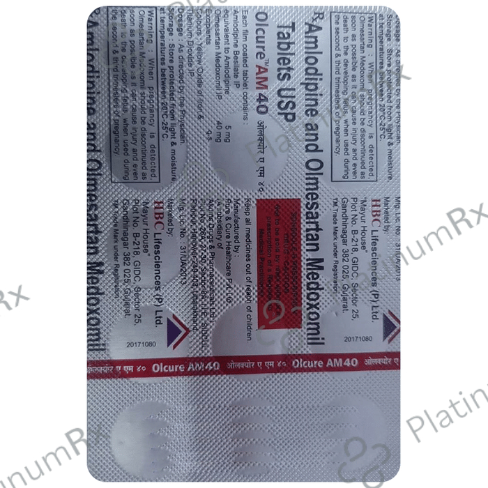 Olcure AM 40 Tablet