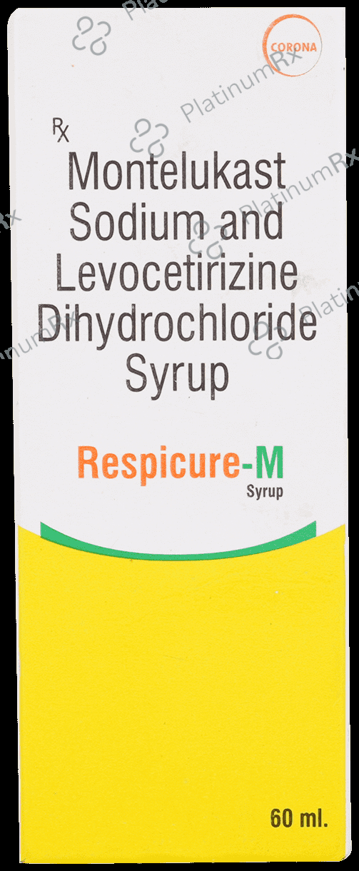 Respicure M 2.5/4mg Syrup 60ml