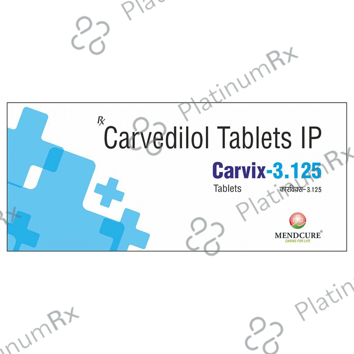 Carvix 3.125 Tablet