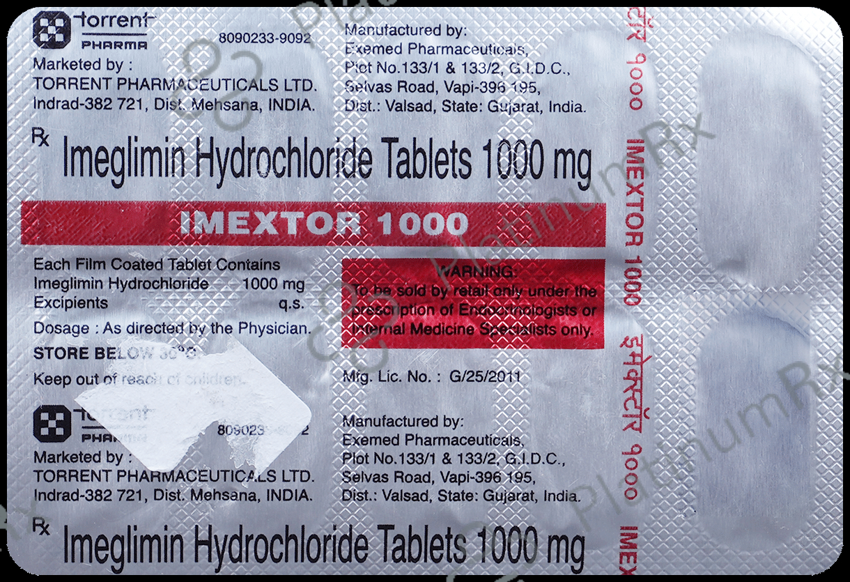 Imextor 1000mg Tablet 10s