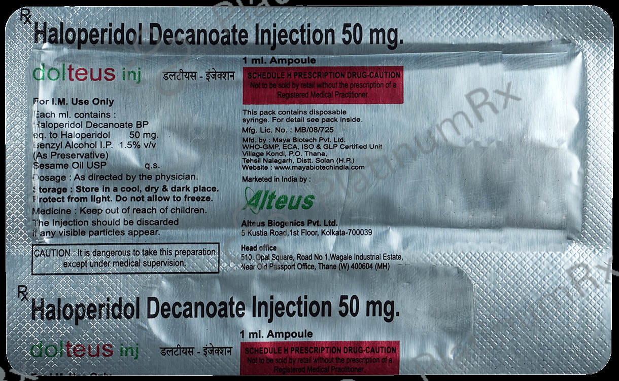 Dolteus 50mg Injection