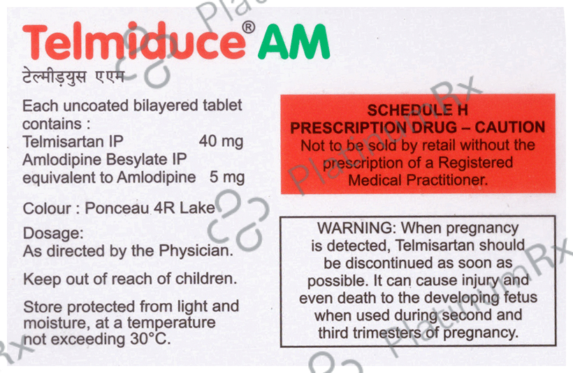 Telmiduce AM 5/40mg Tablet 10s