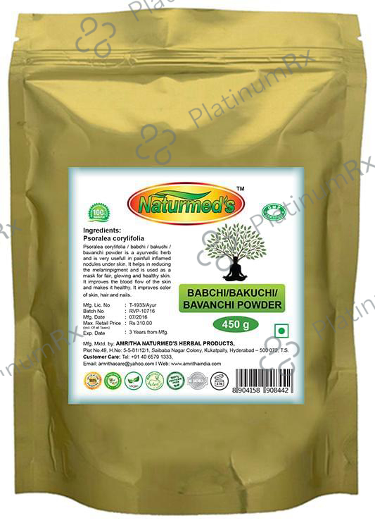 Naturmed's Babchi/Bakuchi/Bavanchi Powder 450 gm