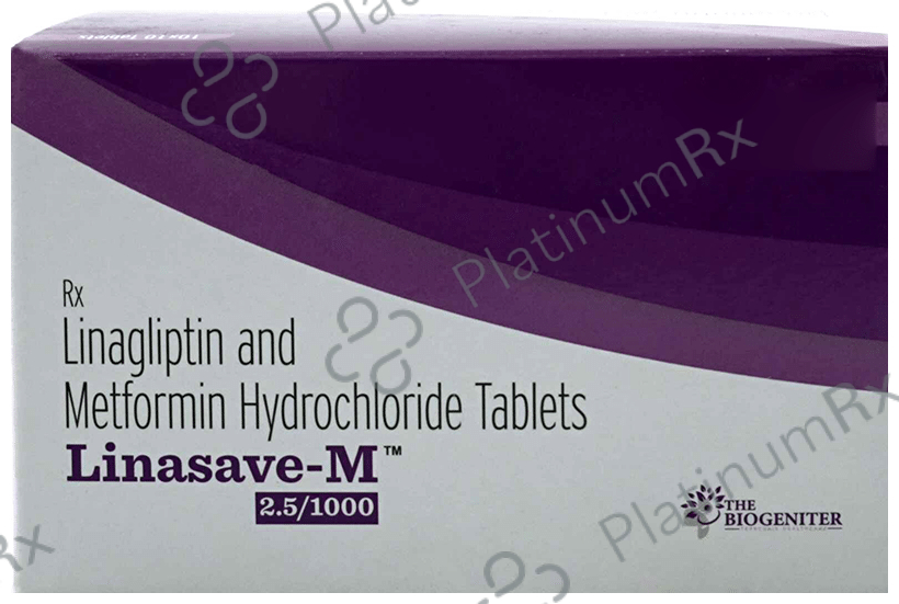 Linasave-M 2.5/1000 Tablet