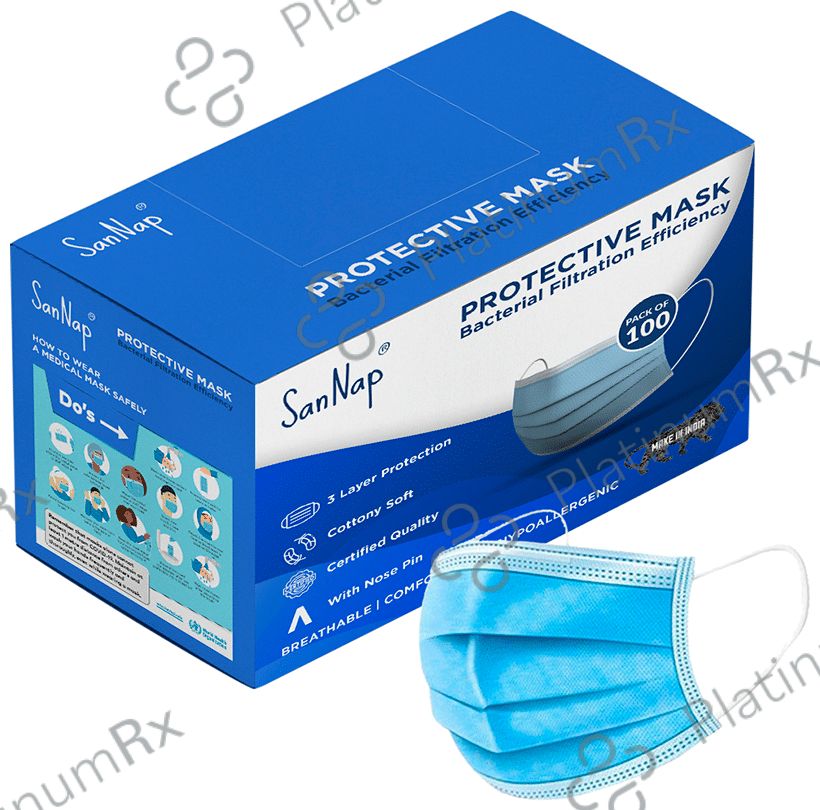 SanNap Protective Mask with Nosepin