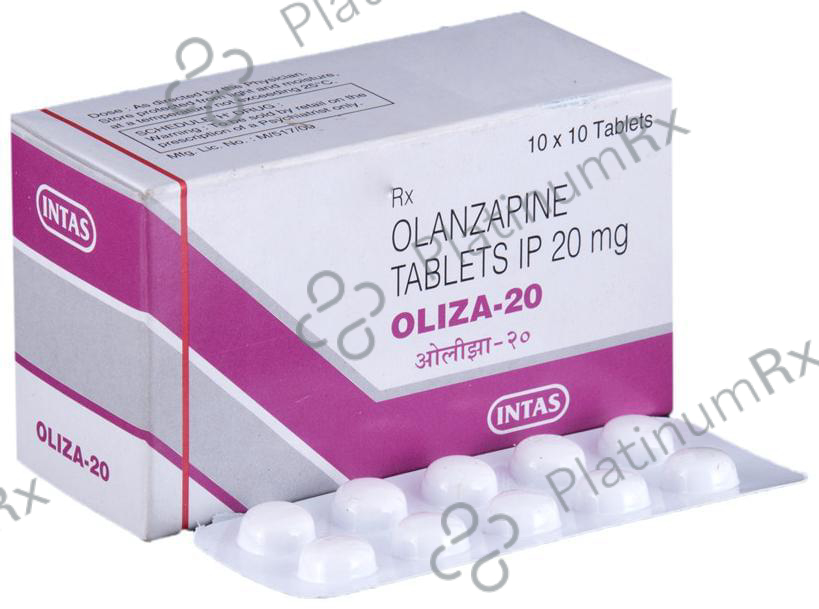 Oliza 20mg Tablet 10s