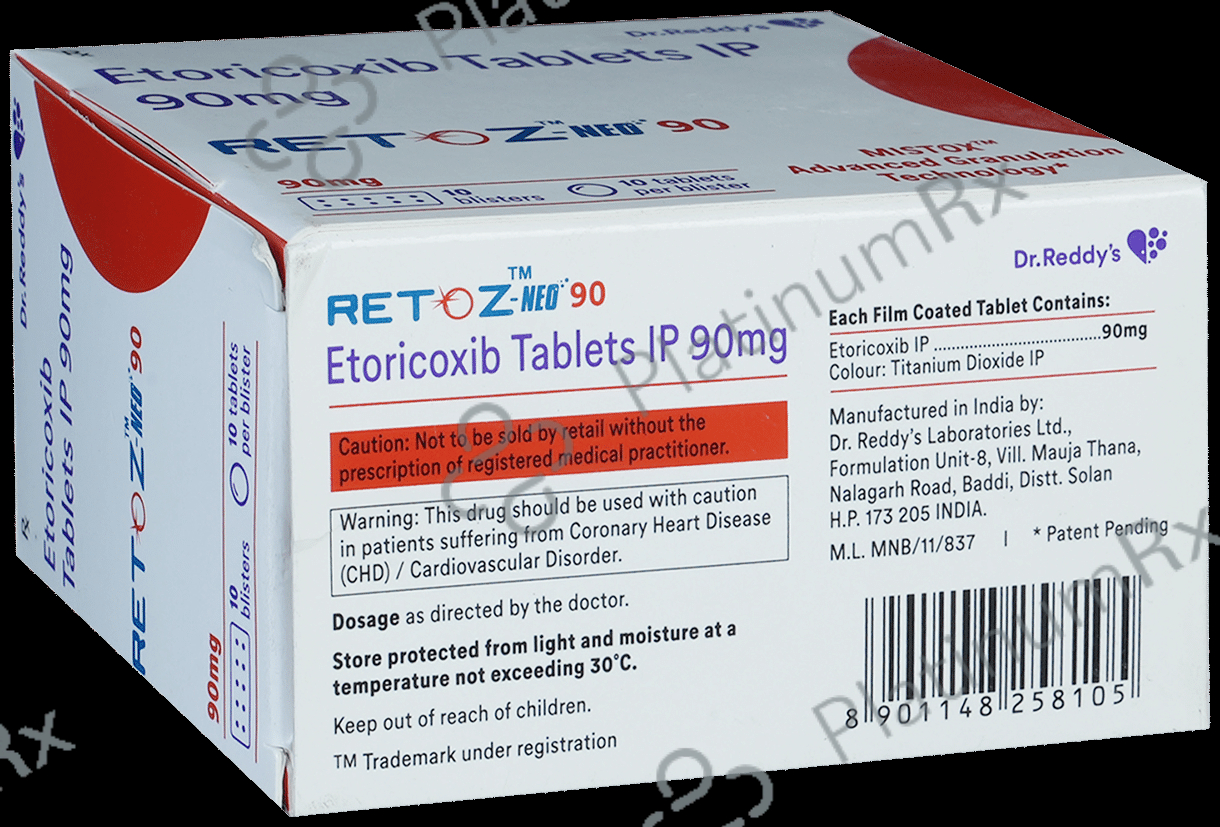 Retoz Neo 90mg Tablet 10s