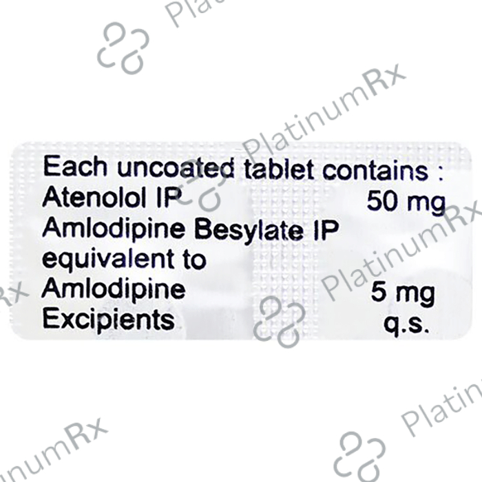 Aten AM 5/50mg Tablet 14s