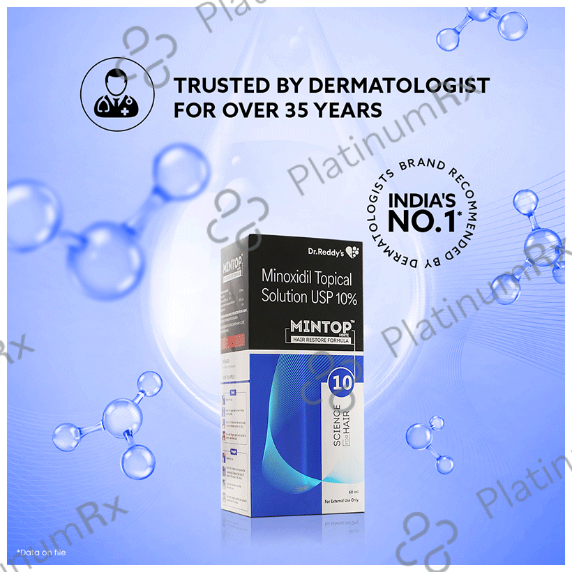 Mintop Forte 10% Hair Restore Formula 60ml