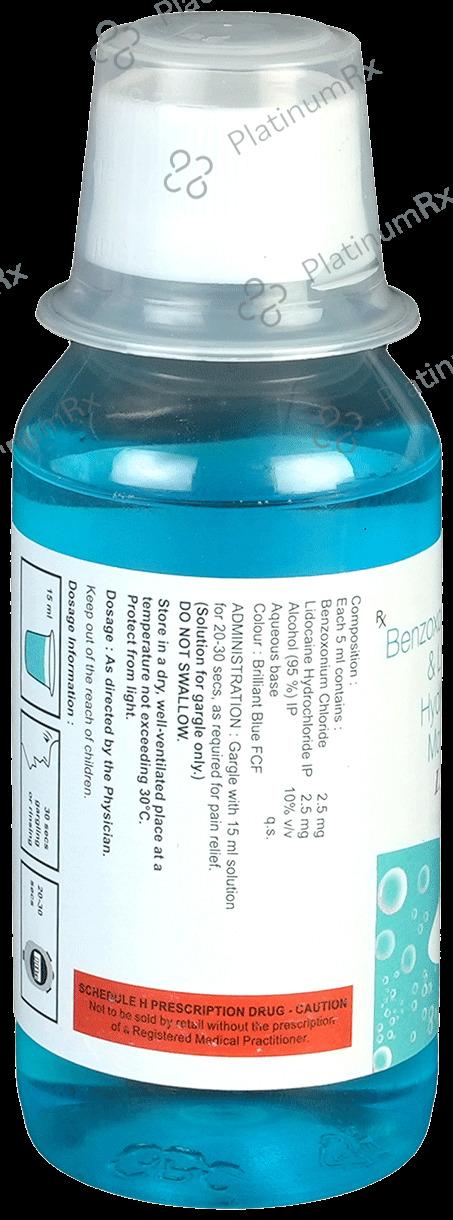 Lidocam Mouth Wash 120ml