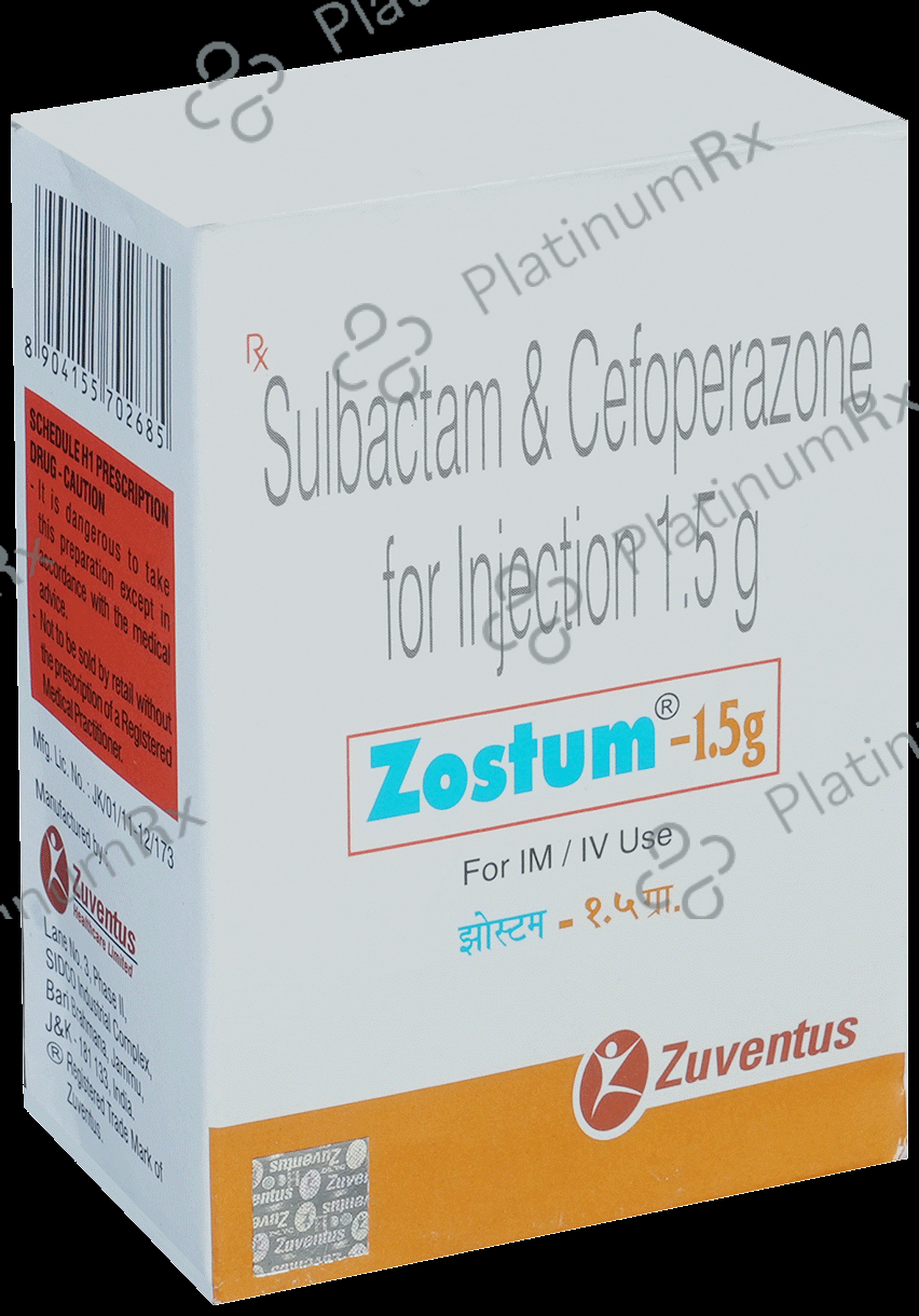 Zostum 1.5gm Injection 1s