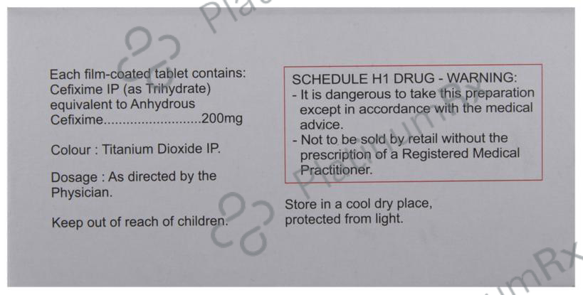 Taxim O 200mg Tablet 10s