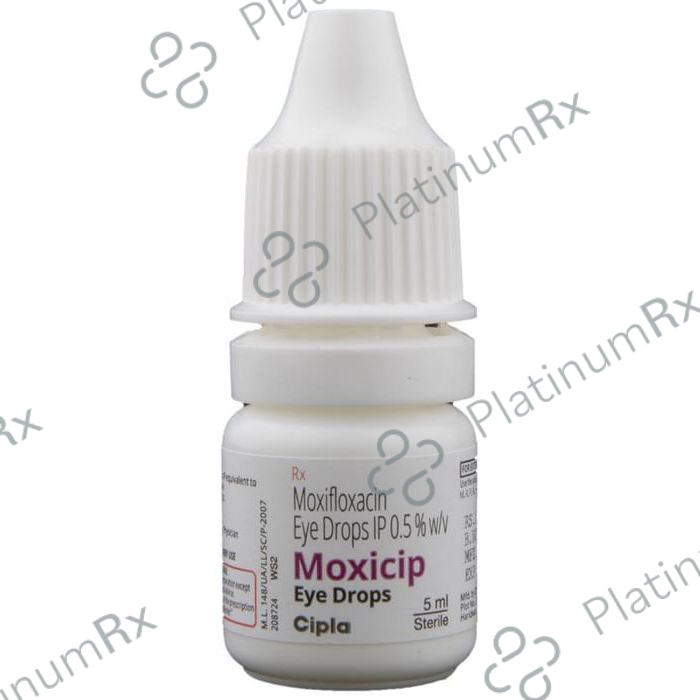 Moxicip 0.5% Eye Drop 5ml