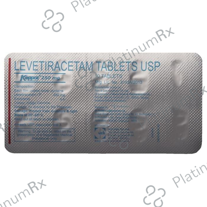 Keppra 250mg Tablet 10s