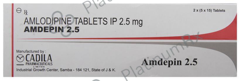 Amdepin 2.5mg Tablet 15s