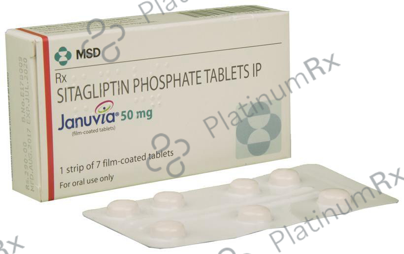 Januvia 50mg Tablet 7s