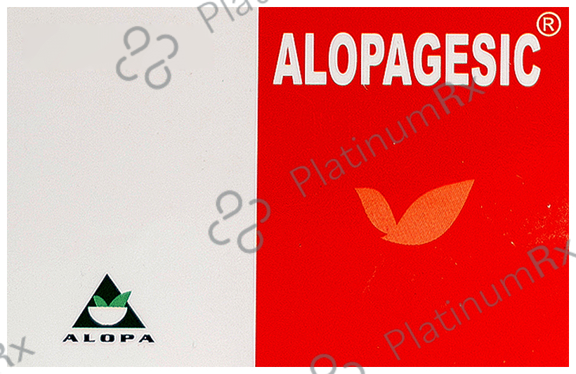 Alopagesic Pain Killer Tablet for Pain Relief and Muscle Cramps