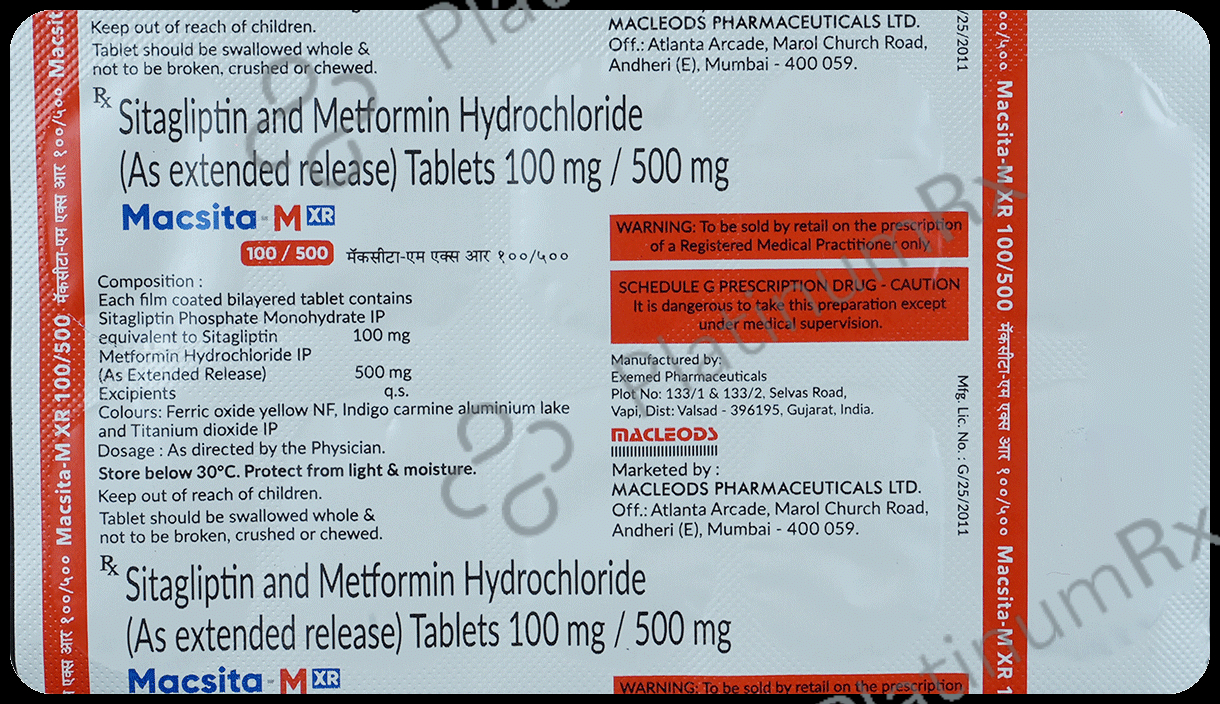 Macsita-MXR 100/500 Tablet