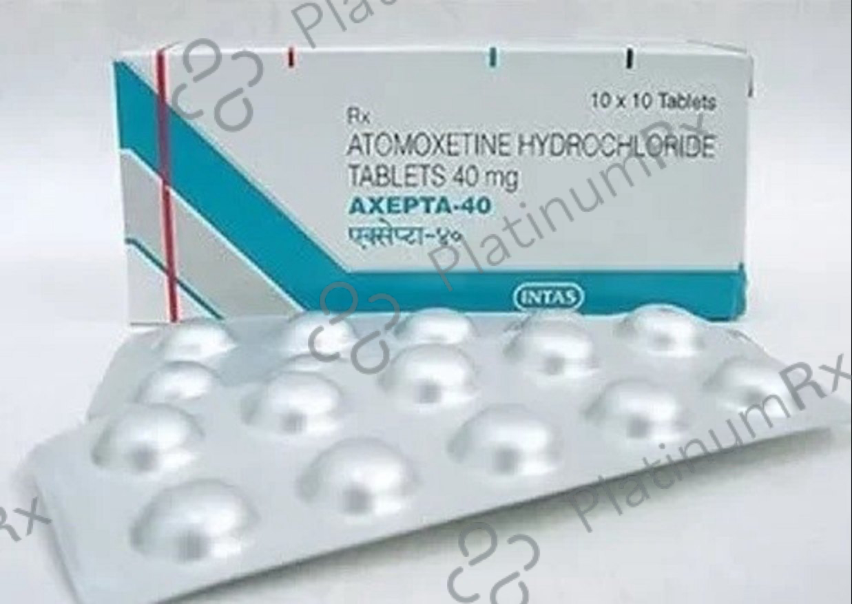 Axepta 40mg Tablet 10s