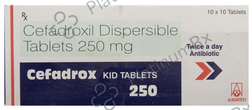 Cefadrox Kid 250mg Tablet 10s