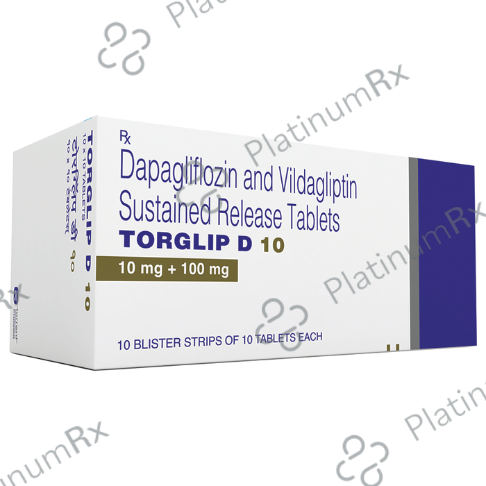 Torglip D 10 Tablet SR 10/100mg 10s