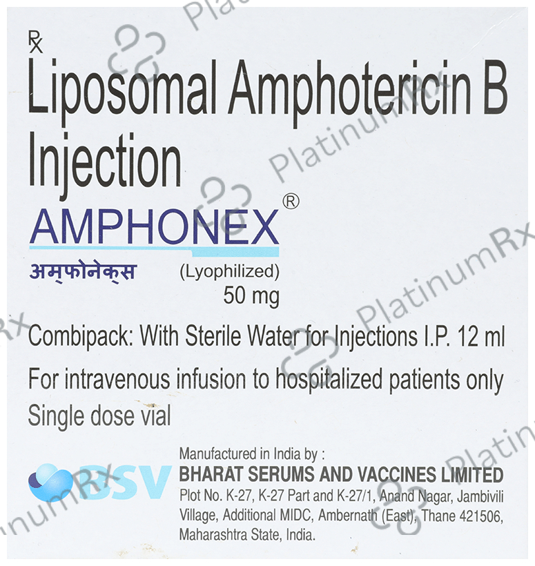 Amphonex 50mg Injection 1s