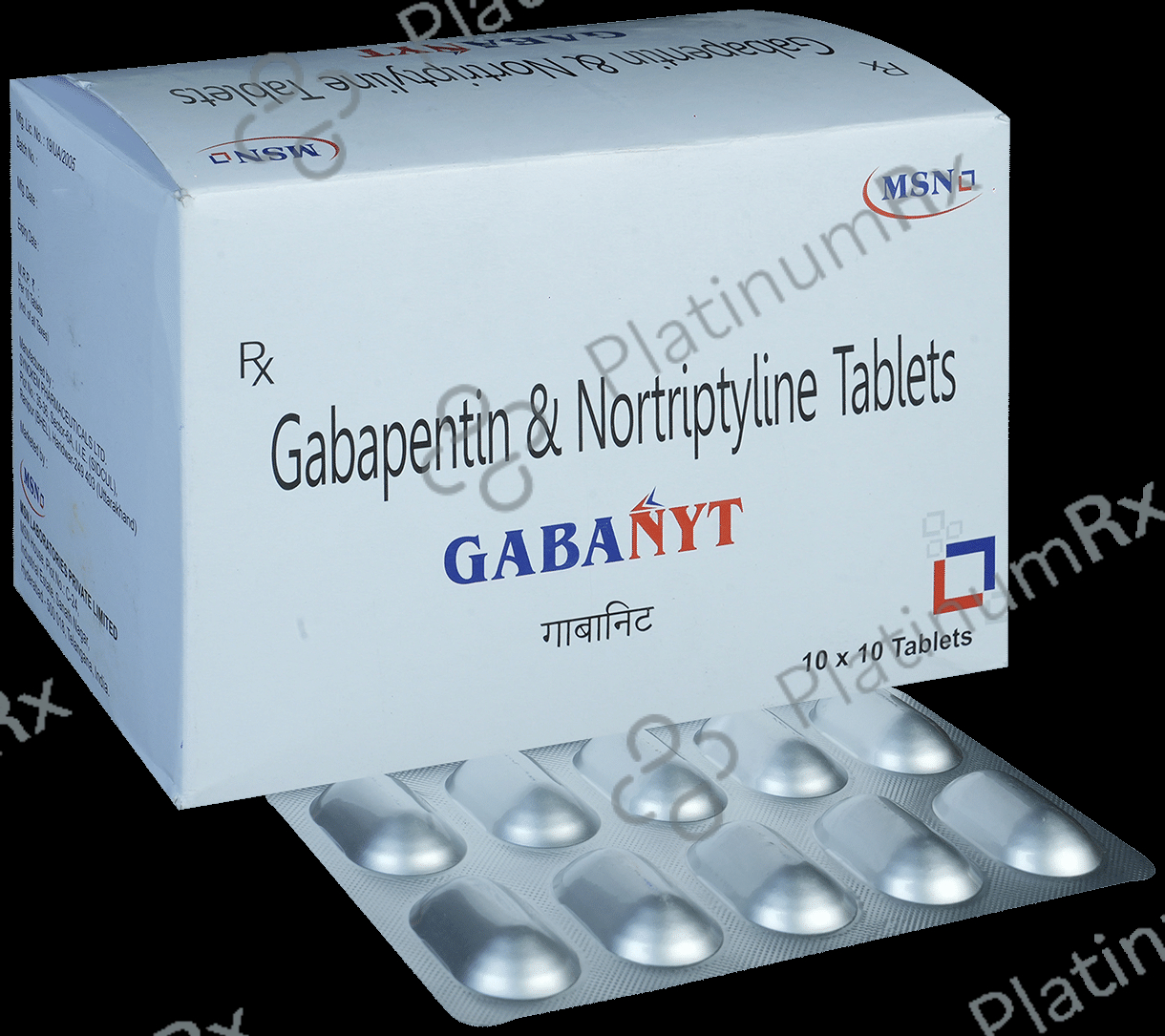 Gabanyt 400/10mg Tablet 10s