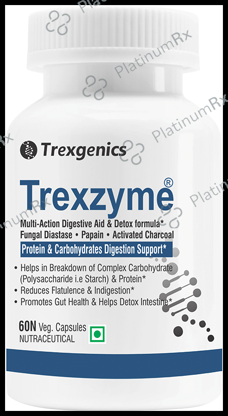 Trexgenics Trexzyme Veg Capsule
