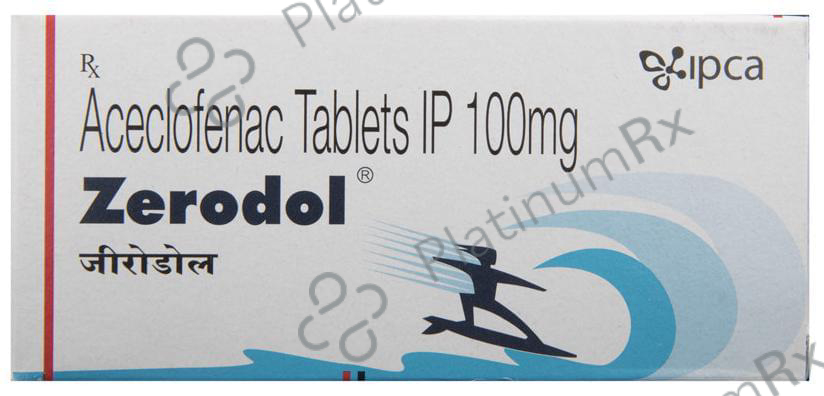 Zerodol 100mg Tablet 10s