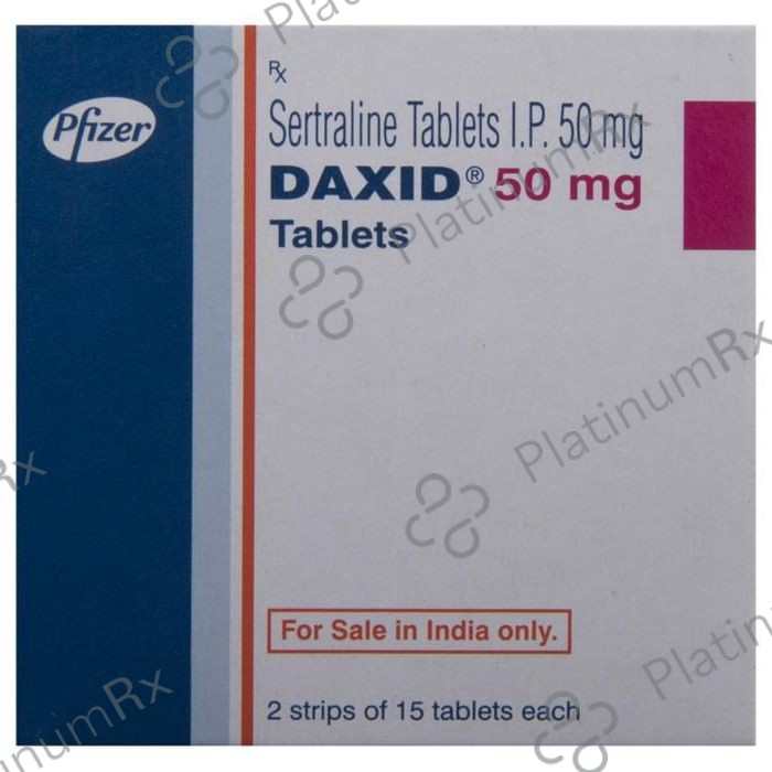 Daxid 50mg Tablet 15s