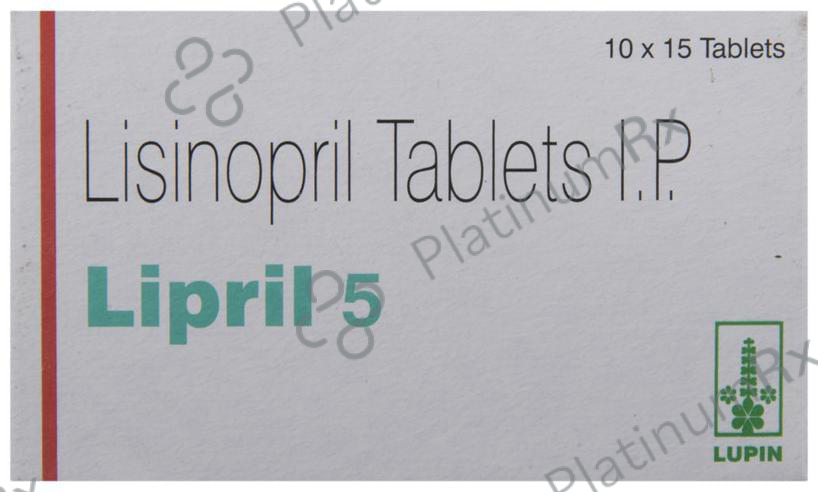 Lipril 5mg Tablet 15s