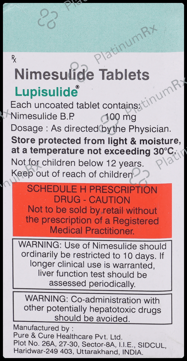 Lupisulide Tablet