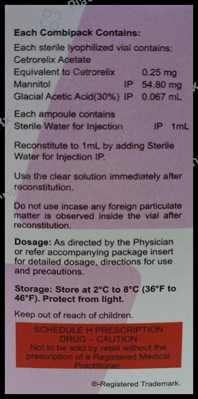 Sanrox 0.25mg Injection