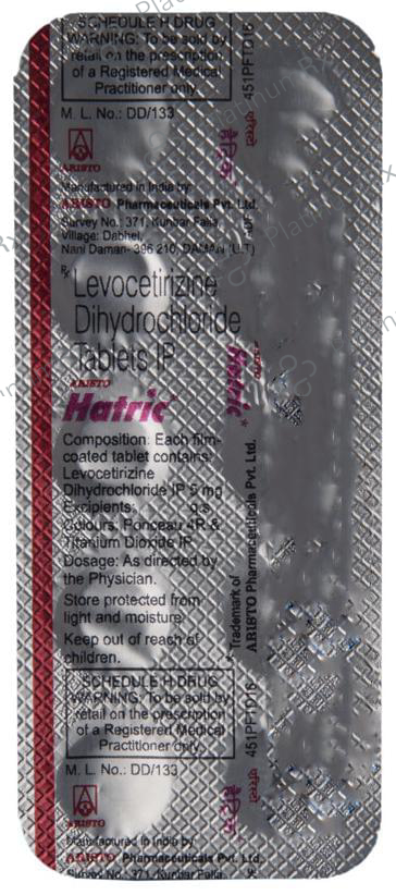 Hatric 5mg Tablet 10s