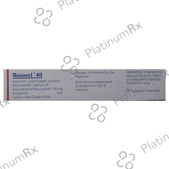 Rozavel 40mg Tablet 10s