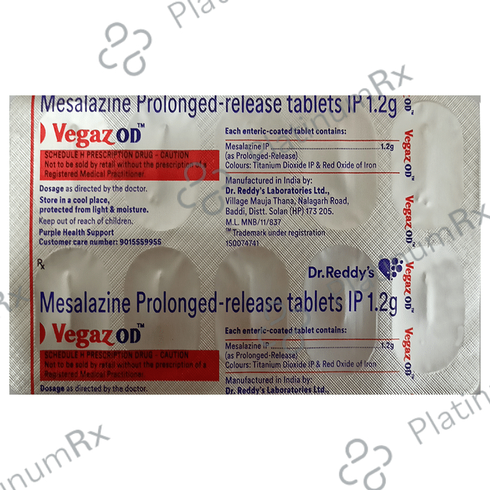 Vegaz OD Tablet PR 10 tablets