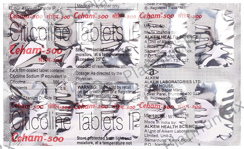 Ceham 500mg Tablet 10s