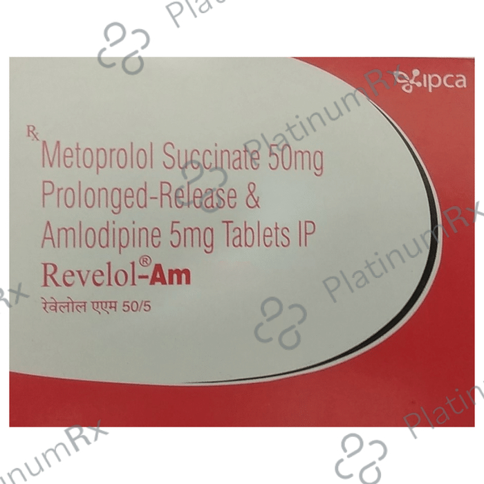 Revelol AM 0.2/50/5mg Tablet PR 15s