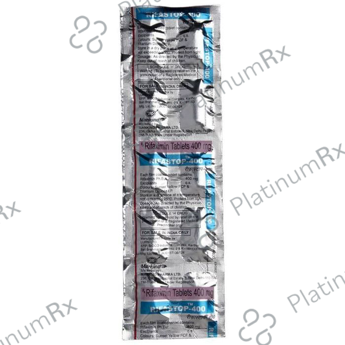 Rifastop 400mg Tablet 10s