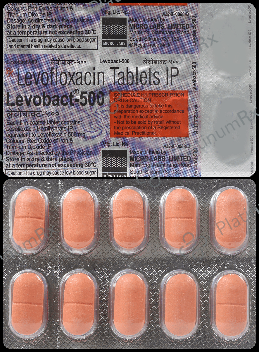 Levobact 500mg Tablet 10s