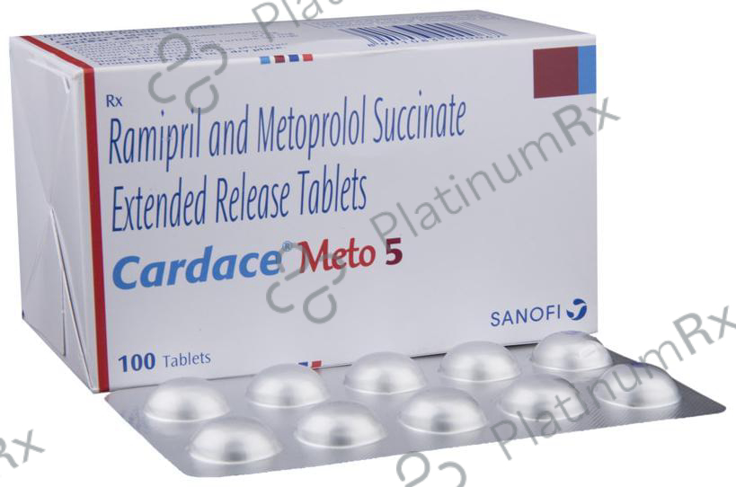 Cardace Meto 5/50mg Tablet ER 10s