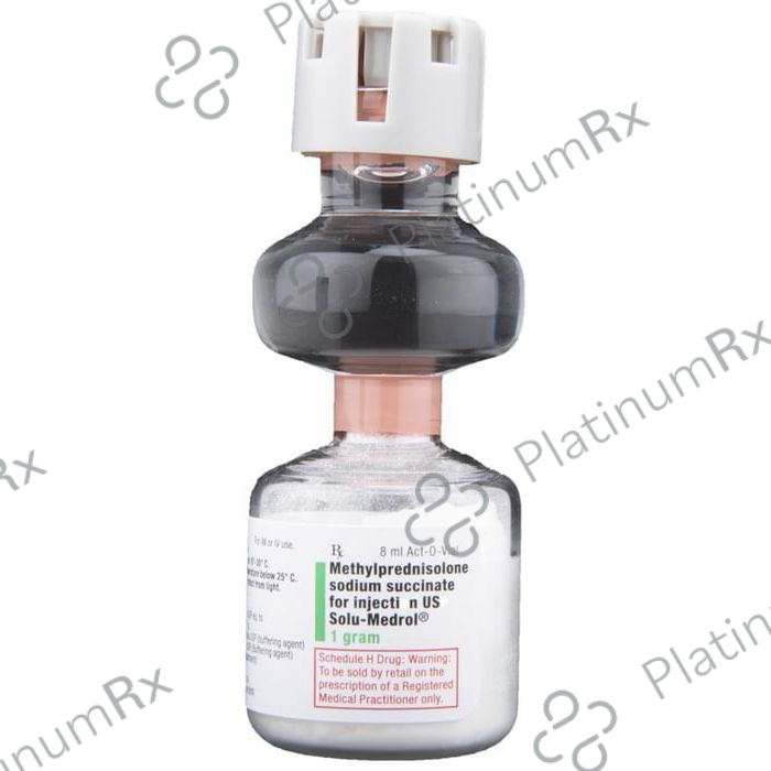 Solu Medrol 1gm Injection 8ml