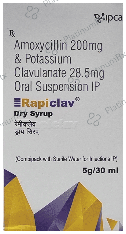 Rapiclav DS 228.5mg Oral Suspension 30ml