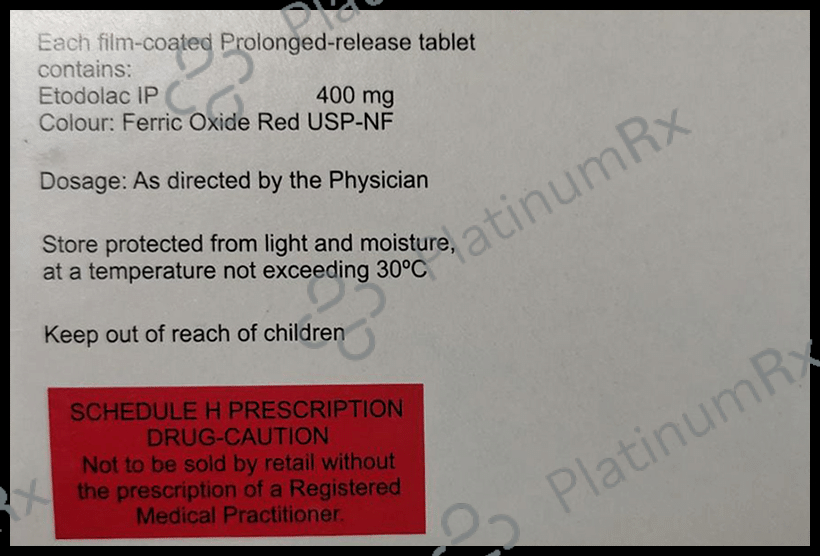 Etova ER 400mg Tablet PR 10s