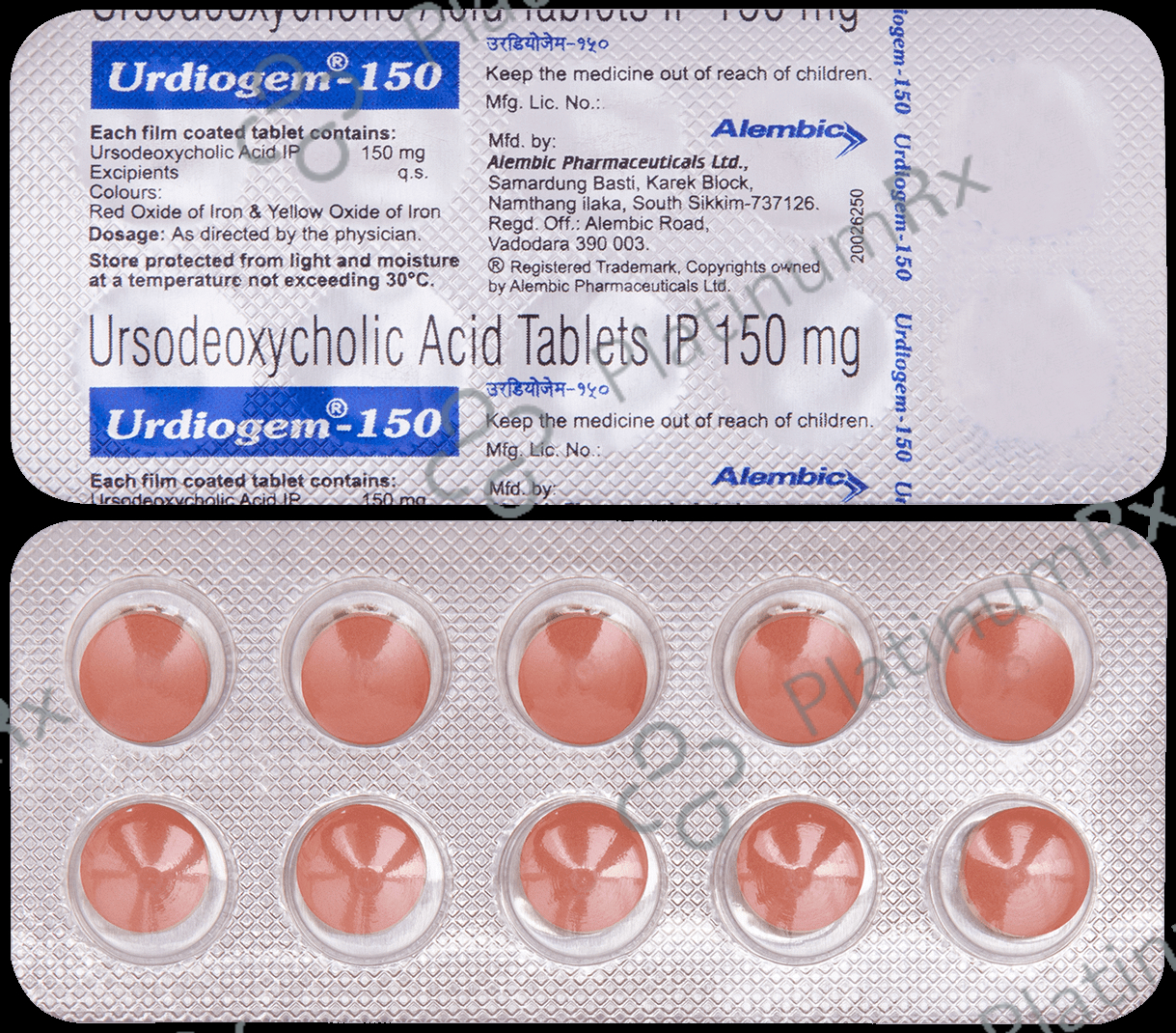 Urdiogem 150 Tablet