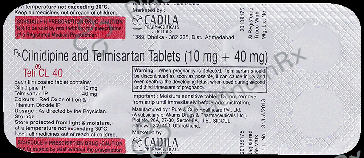 Teli CL 10/40mg Tablet 10s