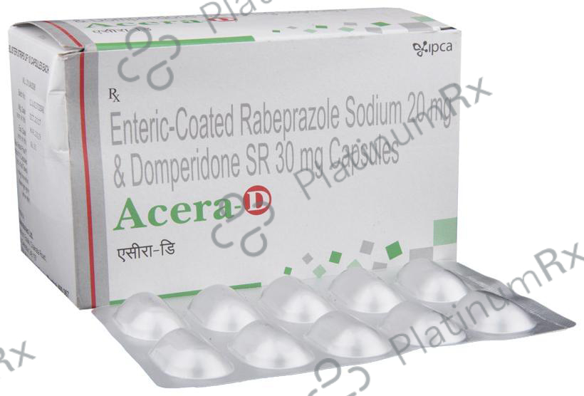 Acera D 30/20mg Capsule SR 10s