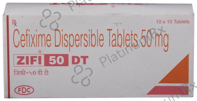 Zifi 50mg DT Tablet 10s