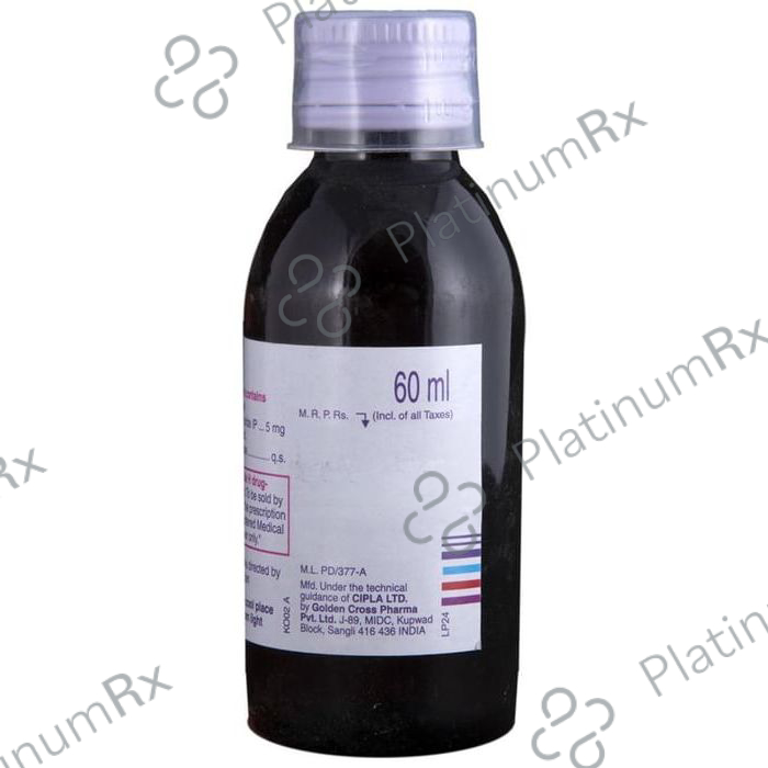 Alerid 5mg Syrup 60ml